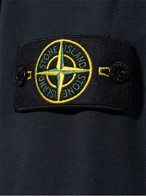 Navy blue cotton knitwear STONE ISLAND | 156100045S0051V0020